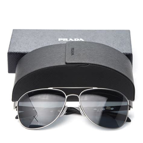 aviator prada glasses|prada sunglasses aviator style.